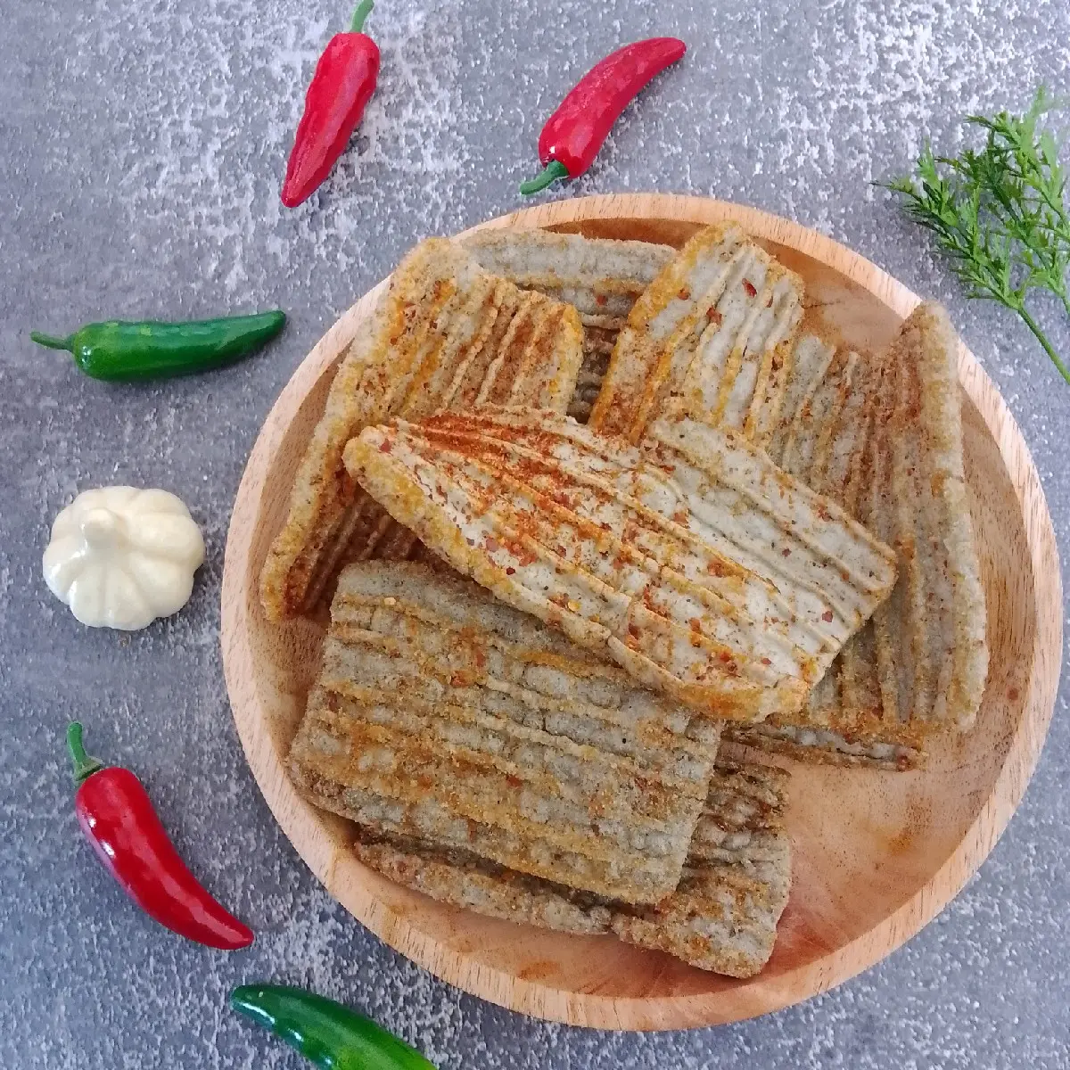 Kerupuk Seblak Jengkol 250gr camilan snack kiloan pedas