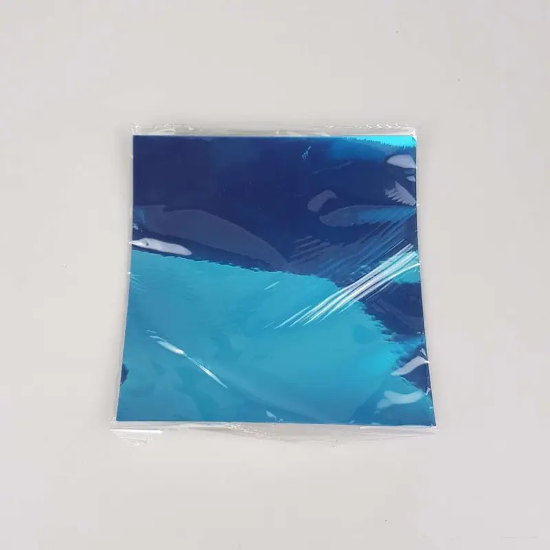 PROMO 9 PCS  - Stiker Cermin Dinding Anti Pecah Tempel Persegi Rectangular 15X15cm Kotak Mirror Wall Decoration PVC 6