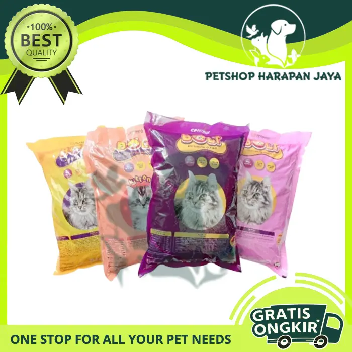 BOLT REPACK 1 KG ALL VARIANT - MAKANAN KUCING