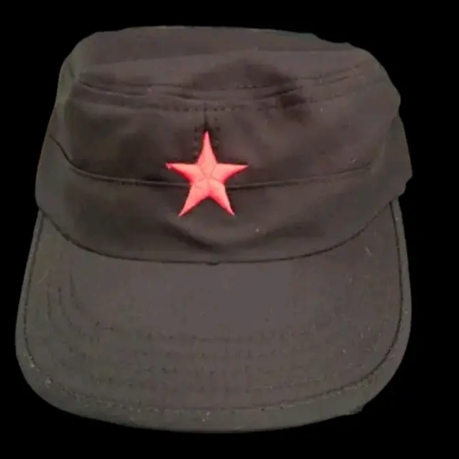 Topi komando bordir bintang merah 1
