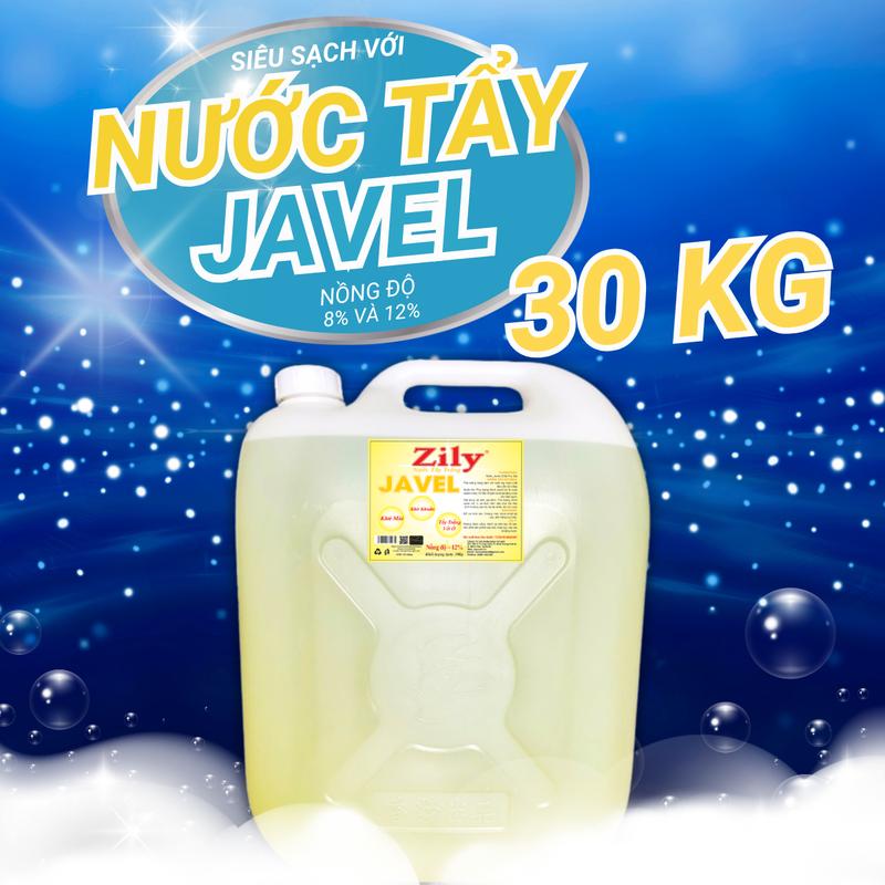 Nước Tẩy JaveL Zily 30 Kg - Chất Lỏng Làm Sạch - Tẩy  trắng quần áo 1