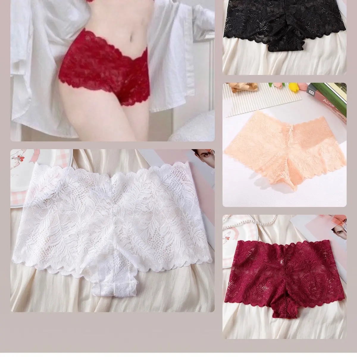 Quần lót ren đùi mềm mát sexy quyến rũ