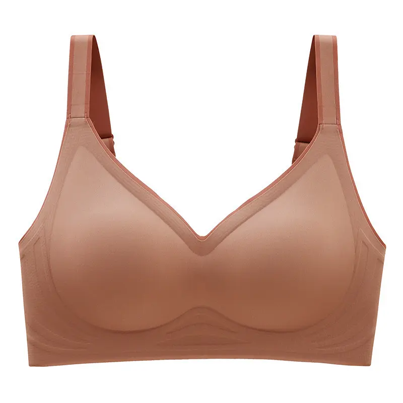 Seamless Underwear For Women, No Wires, Small Breasts, Push-up, Secondary Breasts, Anti-sagging, Adjustable Sports Bra
