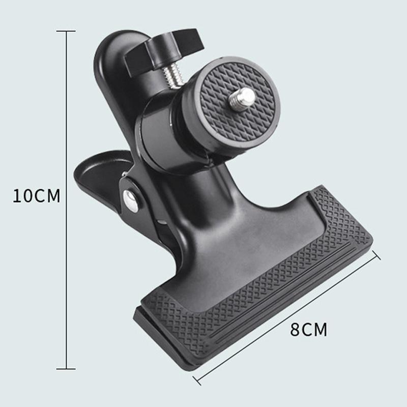 Product Introduction of Metal Camera Clip Flash Holder Mounting Bracket and Book File Binding Holder Teaching Supplies 3