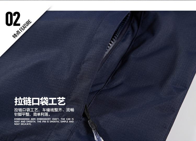 Product Introduction of Men's Sports Jacket Spring Autumn Hooded Jacket Outdoor Casual Loose Large Size Windbreaker Couple's Fashion Fitness Jacket uv 21