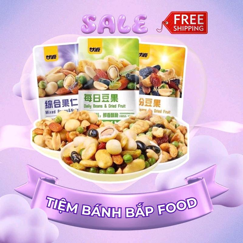 Combo 1kg gói Hạt mix vị ngũ cốc hoa quả sấy siêu hot Thức Ăn Snack Ăn Vặt  Food