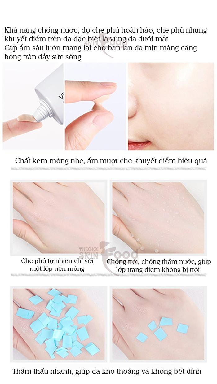 Product Introduction of Kem nền trang điểm, Kem trang điểm chống nắng Holikey Vital BB Cream Hàn Quốc SPF /40 PA 50ml 13