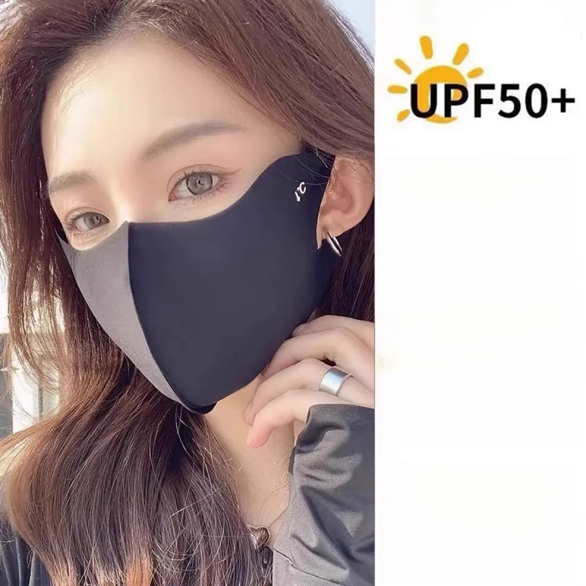 Mặt Nạ Chống Nắng, Hàng Mới Về Năm 2025, Chất Liệu Nylon, Bảo Vệ Góc Mắt, UPF50 +, Mỏng, Chống Tia UV, Làm Bằng Lụa Lạnh Thời Trang, Thích Hợp Cho Mùa Hè, Trang Sức, Bảo Vệ Chống Nắng, Hàng Có Sẵn 2025
