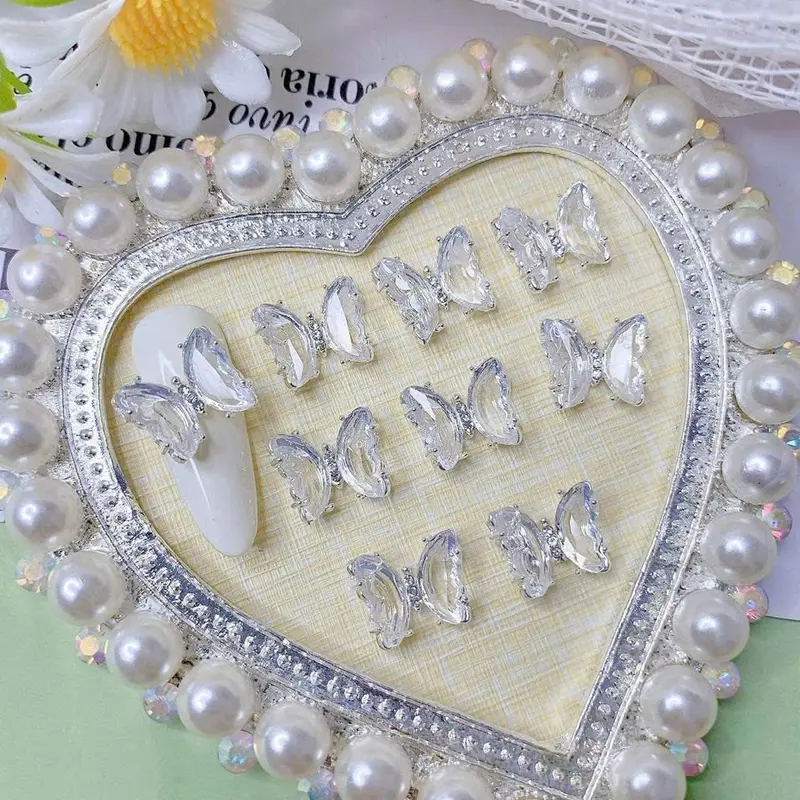 Charm nail lẻ ( giá 1 viên ) đính mẫu móng . Tuyệt phẩm ngành nail . Đầy đủ mẫu charm đẹp 6
