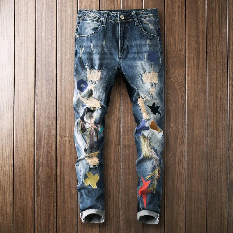 QUẦN JANE THÊU [ D817 CAO CẤP] Jean Menswear Pants Nam