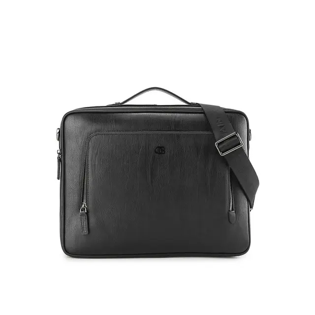 Obermain Tas Pria BOSTON DOCUMENT BAG - L Black OBC1060BK