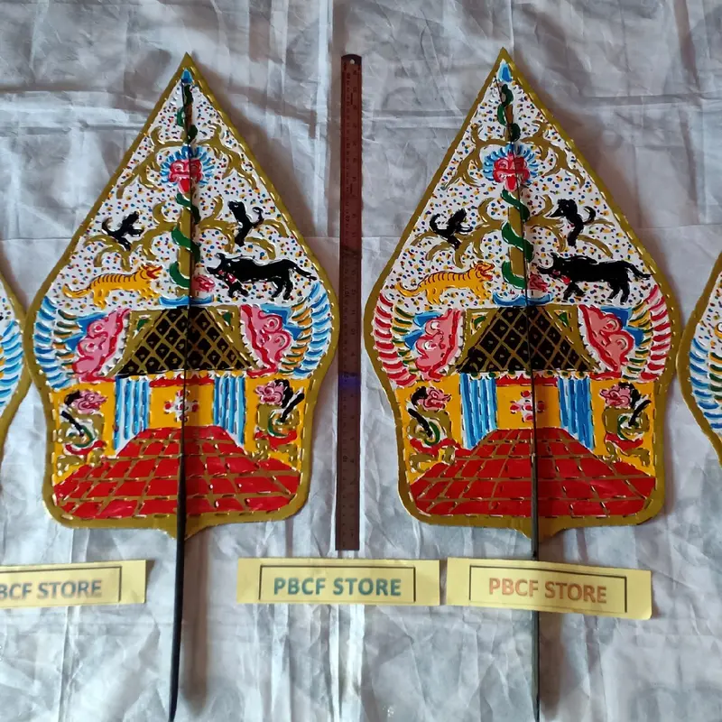 Wayang Gunungan ukuran +-60cm bahan Kertas Duplex 7
