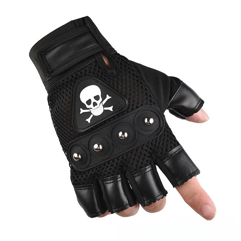 Product Introduction of Men's Outdoor Half-Finger Riding Gloves, Sports and Fitness, Tactical Training Gloves -- Ywdo 5