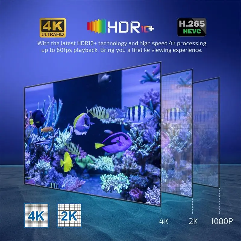 New Android TV Box TV98 Giọng Nói + 300 Kênh Miễn Phí Tiếng Việt Hát Karaoke Xem Phim Xem Bóng Đá Điều Khiển Tivi 1