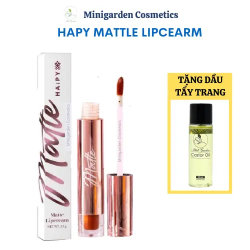 Son Hapy siêu lì lâu trôi 3.5ml- Phiên bản son Roses mẫu mới 0