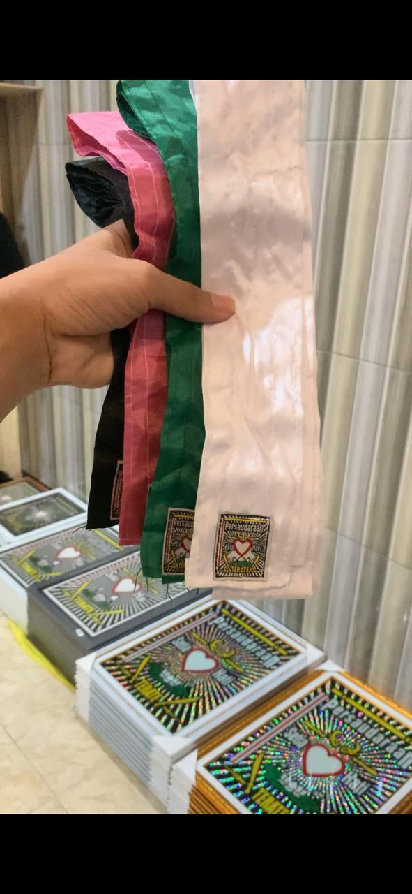 SABUK SH TERATE / SABUK PSHT / SABUK SILAT/ SABUK PENCAK SILAT MURAH BERKUALITAS tanpa busa