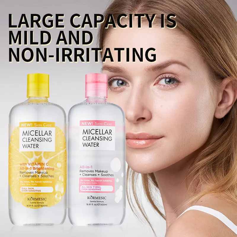 Gentle Micellar Cleansing Water – Deep Clean & Hydrate