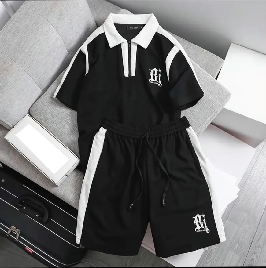 Bộ Đồ Polo Cộc (RI) 1 Nam nữ - Chất liệu Tổ Ong Thoáng mát, Không Nhăn Xù Gía rẻ sport