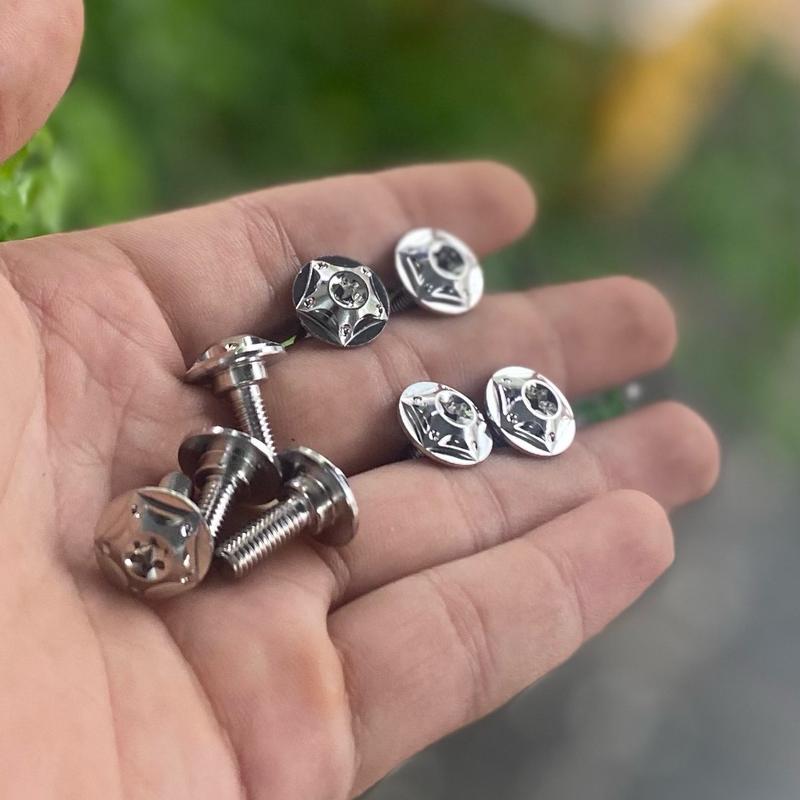 Combo 10 Con Ốc Salaya 5Li Có G Mẫu Bông Gắn Dàn Áo Xe Honda 2
