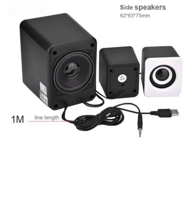 Product Introduction of Pembesar Suara Bluetooth USB 2.1 Berwayar, SADA, Gabungan Mini, Bunyi Bes, Sesuai untuk Telefon Bimbit, Tablet dan Desktop, dengan Muzik, [ShopWithJoy] 6