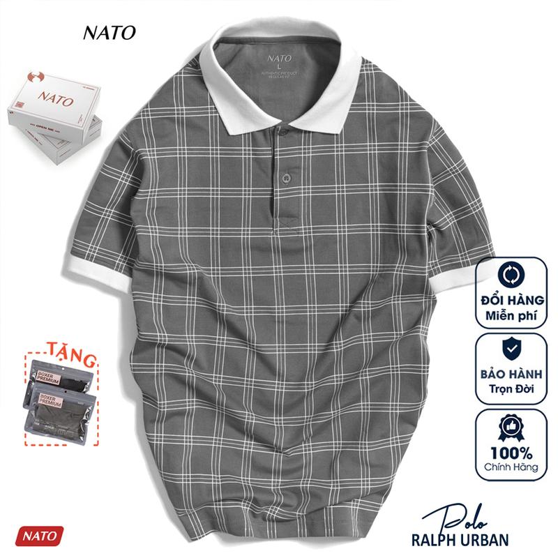 Áo Thun Polo Nam CARO Vải Cotton Cá Sấu Cao Cấp Đẹp Tay Ngắn Có Cổ Màu Trắng Đen Đỏ Xanh Navy Trơn Họa Tiết NATO Menswear Ngắn Tay Cộc Tay Shirt