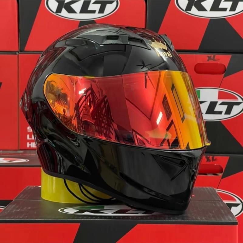 Mũ bảo hiểm Royall M266 fullface bản xám xi măng kính revo mới Helmet