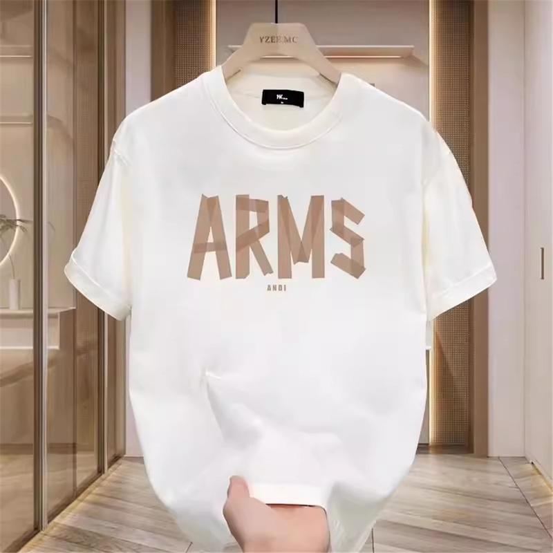 Áo Thun, Ngoại Cỡ 5XL, Dành Cho Nam Giới, Mặc Mùa Hè, Dáng Rộng Vừa Vặn, ngắn Tay Áo, Thời Trang, Phong Cách Thường Ngày In Hình, Tay Lửng Áo, Mềm Mại Và Thoải Mái, Áo Nam Áo Thun 6