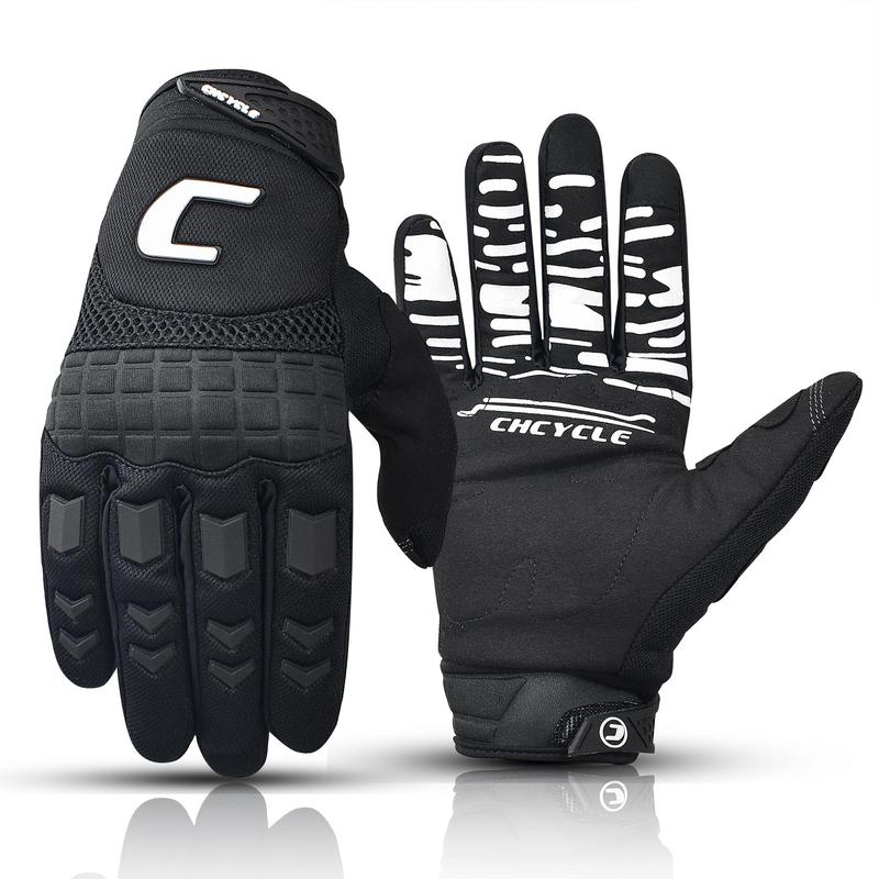 1 Pair Comfortable Motorcycle & ATV & Mountain Bike Gloves, Non-slip Protective Riding Gloves, Touch-screen Gloves for Winter, BMX Protective Gloves 6