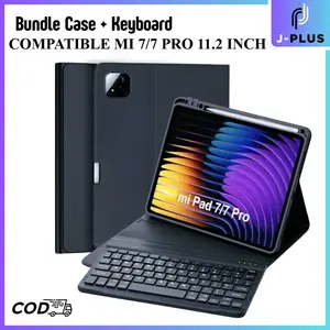 Magnetic Bluetooth Keyboard Case Compatible for mi Pad 7 7 Pro 11.2 Inch Mi Pad 6 6 Pro Mipad 8/8 Pro Flip Smart Book Cover Tablet Case