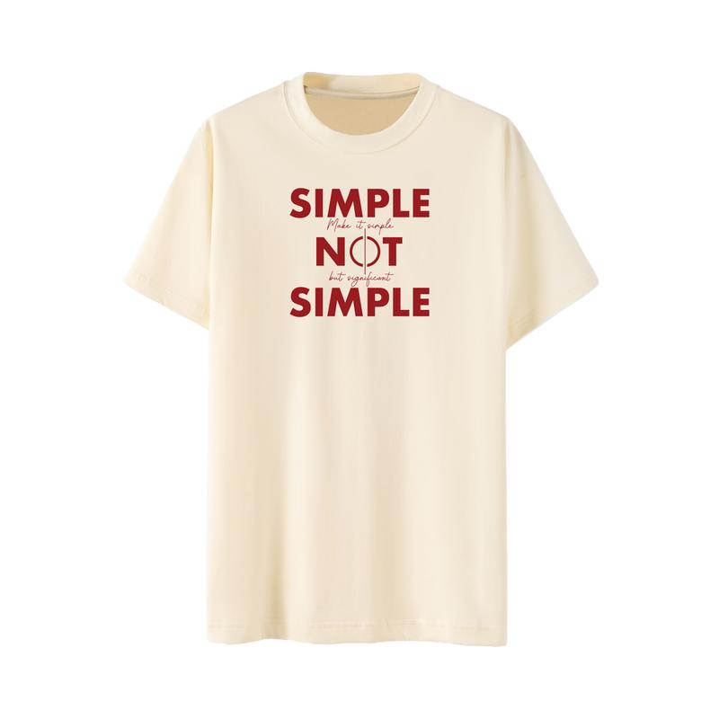 Simple not Simple_Áo Thun DÁNG RỘNG OVERSIZE - SIMPLE NOT SIMPLE 3