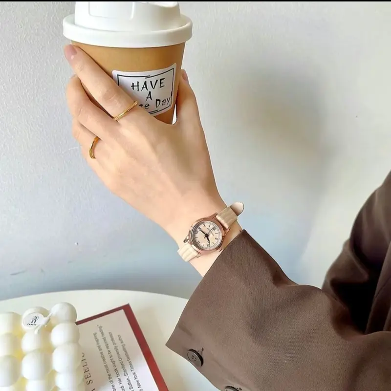 ĐỒNG HỒ NỮ DOUKOU CHÍNH HÃNG THIẾT KẾ TRẺ TRUNG SANG TRỌNG  Watch Women   ( TẶNG KÈM HỘP + PIN DỰ PHÒNG )
