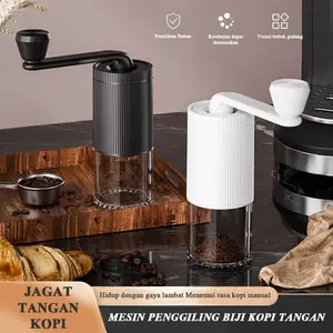 Penggiling Kopi Manual Praktis 20g, Alat Grinder Tangan Kualitas Besi Anti Karat untuk Pecinta Kafe, Penggiling Kopi Travelling Manual Dapat Diatur, Hadiah Istimewa untuk Enthusiast Kafe