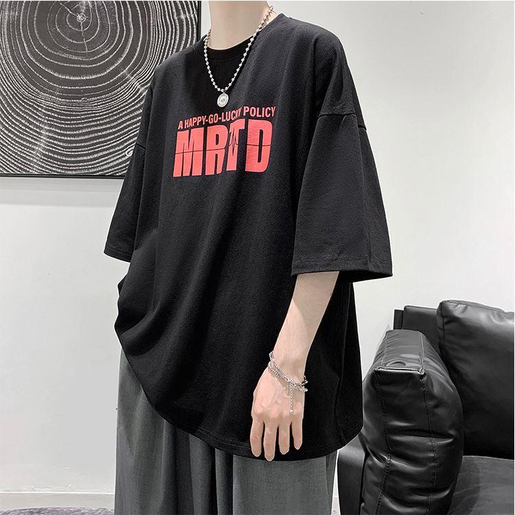 Áo thun nam nữ unisex, áo phông tay lỡ form rộng MRTD