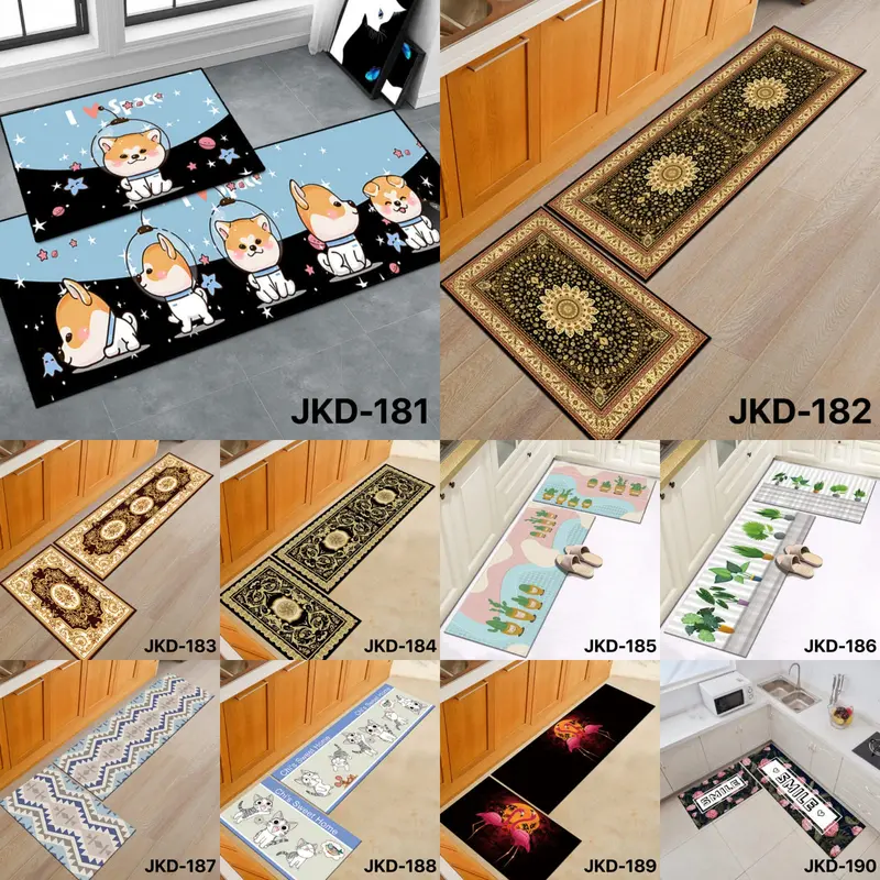 KESET DAPUR Set 2in1 LEMBUT ANTI SLIP  (1set isi 2pcs) Terbaru 2