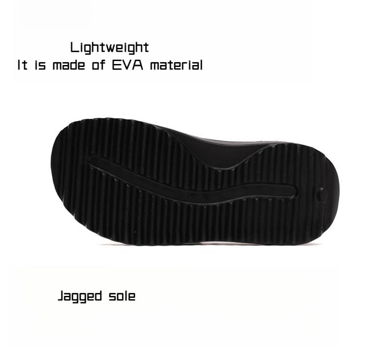 Product Introduction of 4cm Summer Platform Slippers Women's Fashionable Outdoor Wear Drooping Sandals Couple Flip-Flops Beach Flip-Flops 4