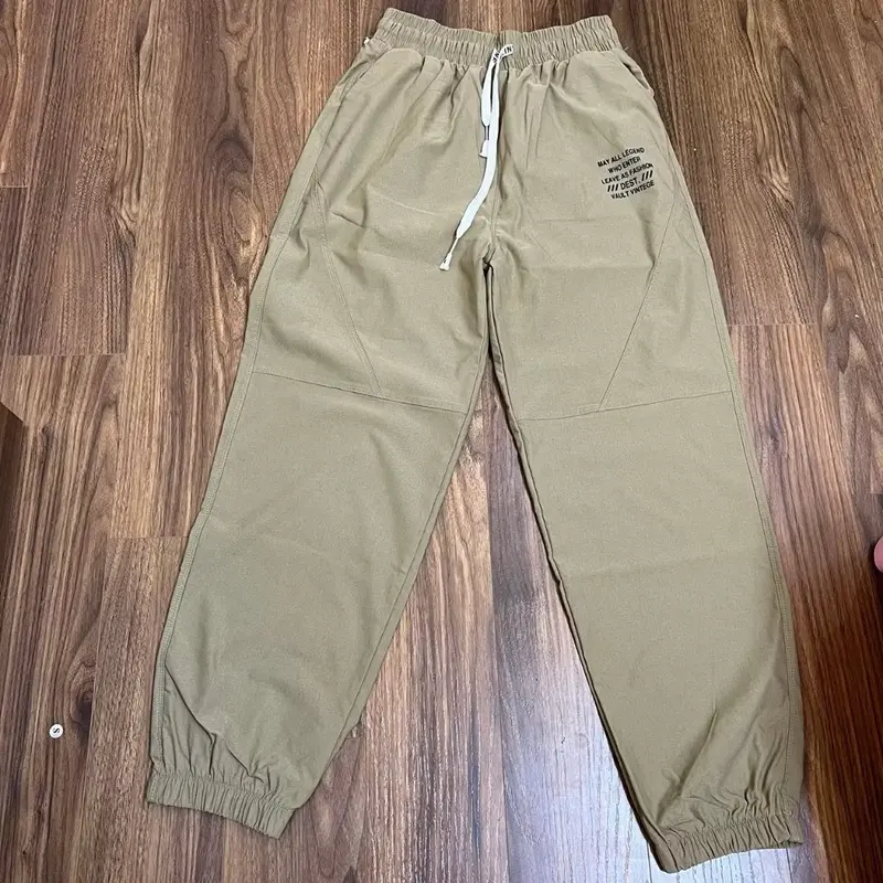 Quần Kaki Thể Thao Dáng Jogger Rộng Cho Nam Nữ - Phong Cách Đường Phố Thời Trang Xuân Thu Đông - Sport, Tập Gym 7
