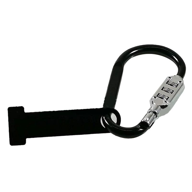 【High-Performance】Motorcycle Helmet Lock Scooter Anti-theft Open Face Helmet Lock Fastener + T-Bar 5