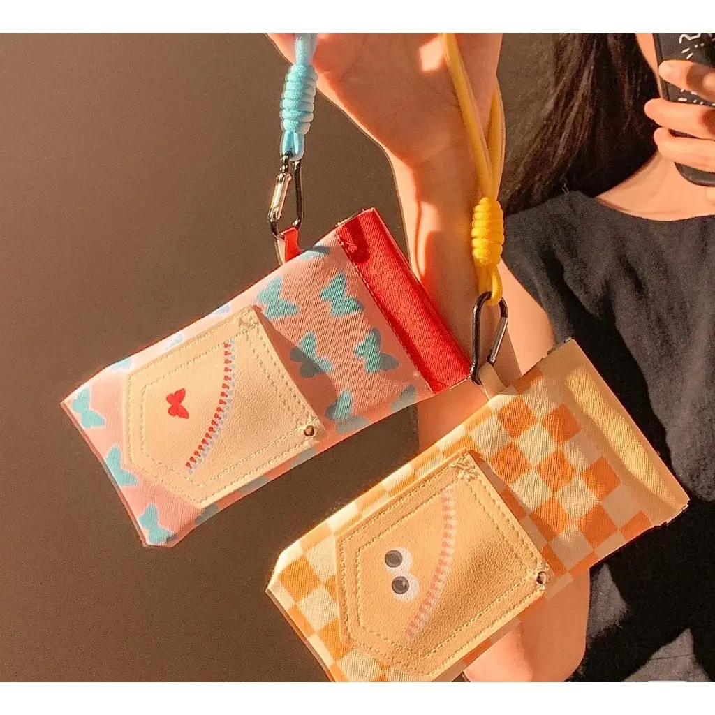 Dopamine yang manis dapat mengambil tas anti tekanan dengan kacamata anti tekanan, membawa tas kacamata baru sunroof mirror bag.