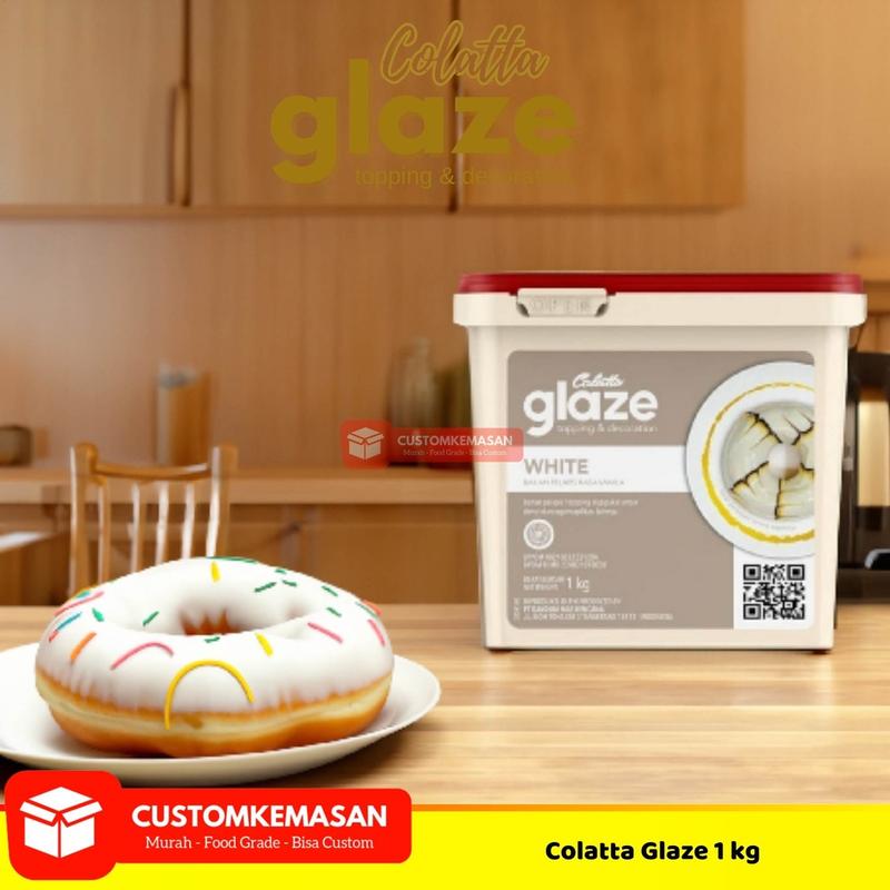 Colatta Glaze / Selai Dark Cokelat 1kg / Selai Tiramisu 1kg / Selai Roti / Topping Selai Colatta Glaze 3
