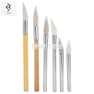 Sangling Tulang / Manau Gading Gagang Logam Untuk Pengkilap Cincin Gelang dan Perhiasan Emas