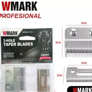 WMARK PROFESIONAL BLADE W1 SILVER TAPER BLADE WMARK