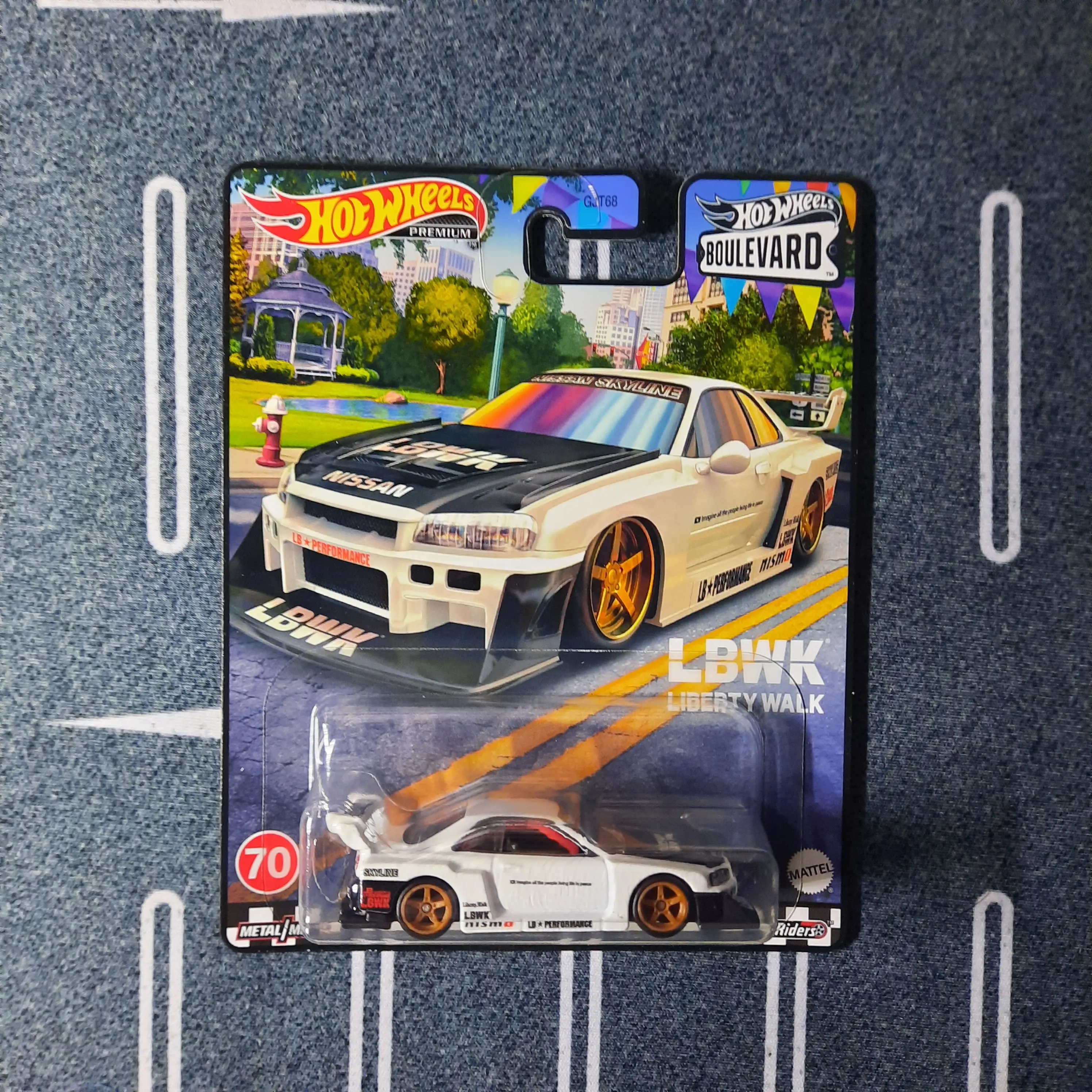 Hot Wheels Premium LB-ER34 Super Silhouette Nissan Skyline Boulevard 2023