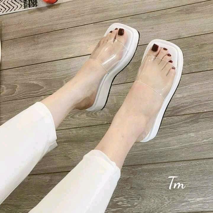 Dép xuồng quai trong cao 5 phân  thời trang nữ DéP Shoes