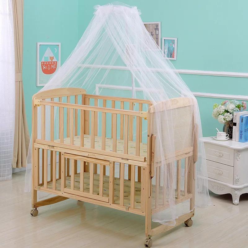 Product Introduction of Baby Canopy Infant Toddler Bed Dome Cot Mosquito Netting Hanging Bed Net Mosquito Bar Frame PalaceStyle Crib Bedding Accessories 3