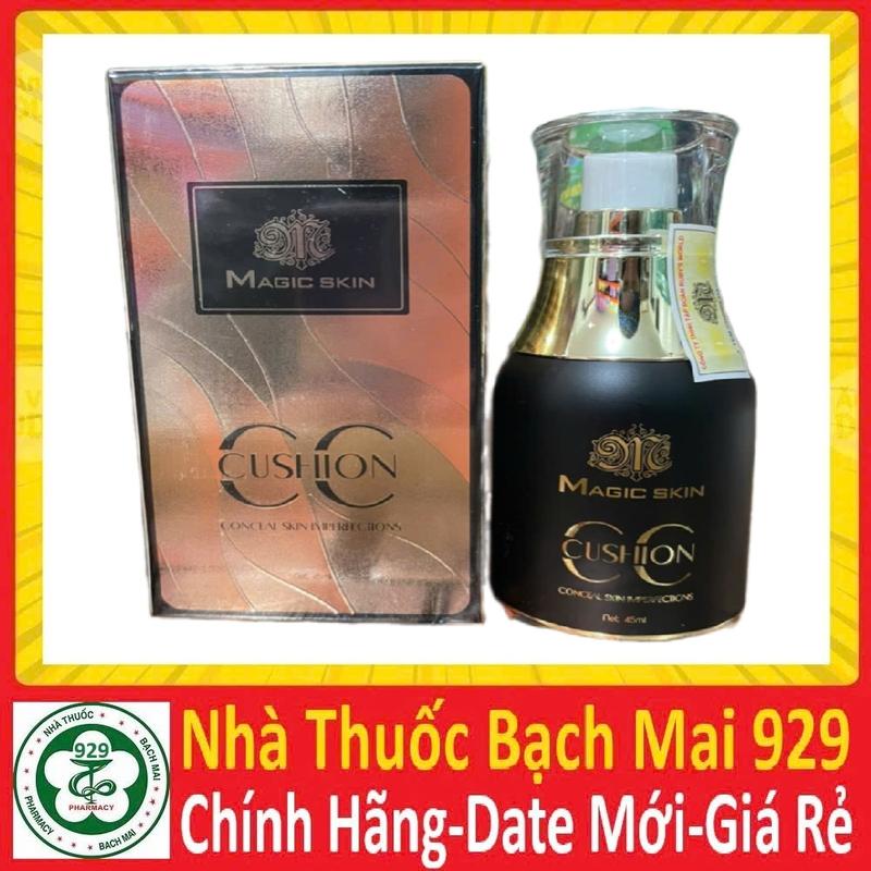 (MẪU 2027) kem nền cc cushion Magic skin whitening perfect 5 in 1 45ml mẫu mới phấn nước trang điểm magicskin Women Nữ Mỹ Phẩm Cosmetic