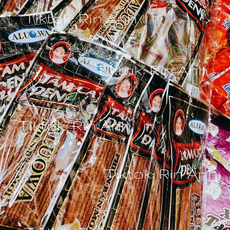 (Bịch 20 gói) Snack tăm cay đen cay cay Ăn Vặt