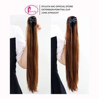 Gambar Ryuuta Wig Extension Ponytail Jepit Lurus Panjang Hitam Coklat - 55 cm, Light Brown dari Ryuuta Wig Mall Kota Administrasi Jakarta Utara 3 Tokopedia