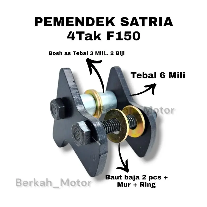 PENURUN MONOSHOCK BELAKANG SATRIA F150 FU,PEMENDEK SHOCK BELAKANG SONIC 150 MURAH premiumm 8