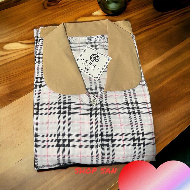 Bộ pizama lụa Mango tay ngắn, quần dài - Ben Shop - Lolita sleep home 4