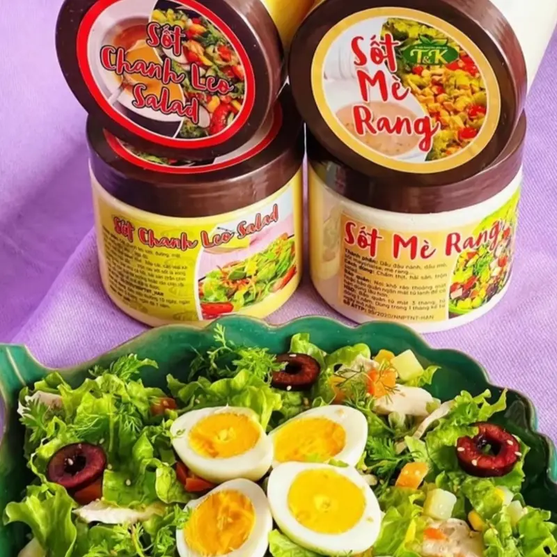 Sốt salad chanh leo của Thực phẩm sạch T&K 3